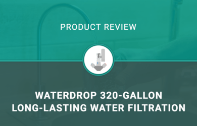 Waterdrop 320-Gallon Long-lasting Water Faucet Filtration System