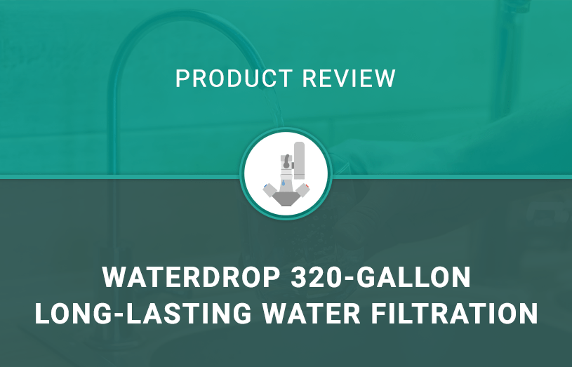 Waterdrop 320-Gallon Long-lasting Water Faucet Filtration System