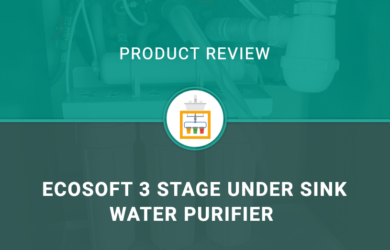 Ecosoft 3 Stage Under Sink Water Purifier Filtration System